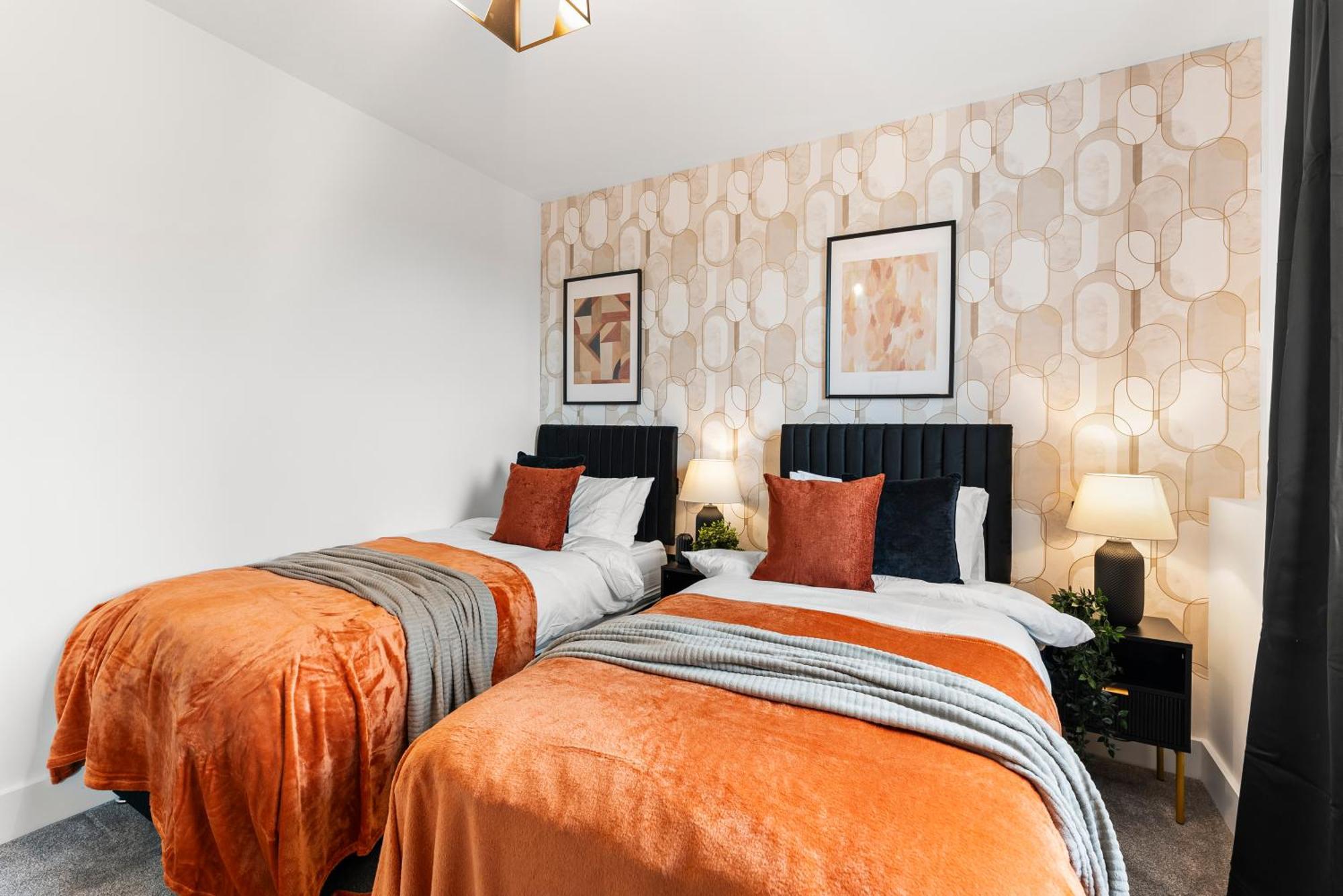 Stylish Two-Bedroom Flat In NWI Eksteriør bilde