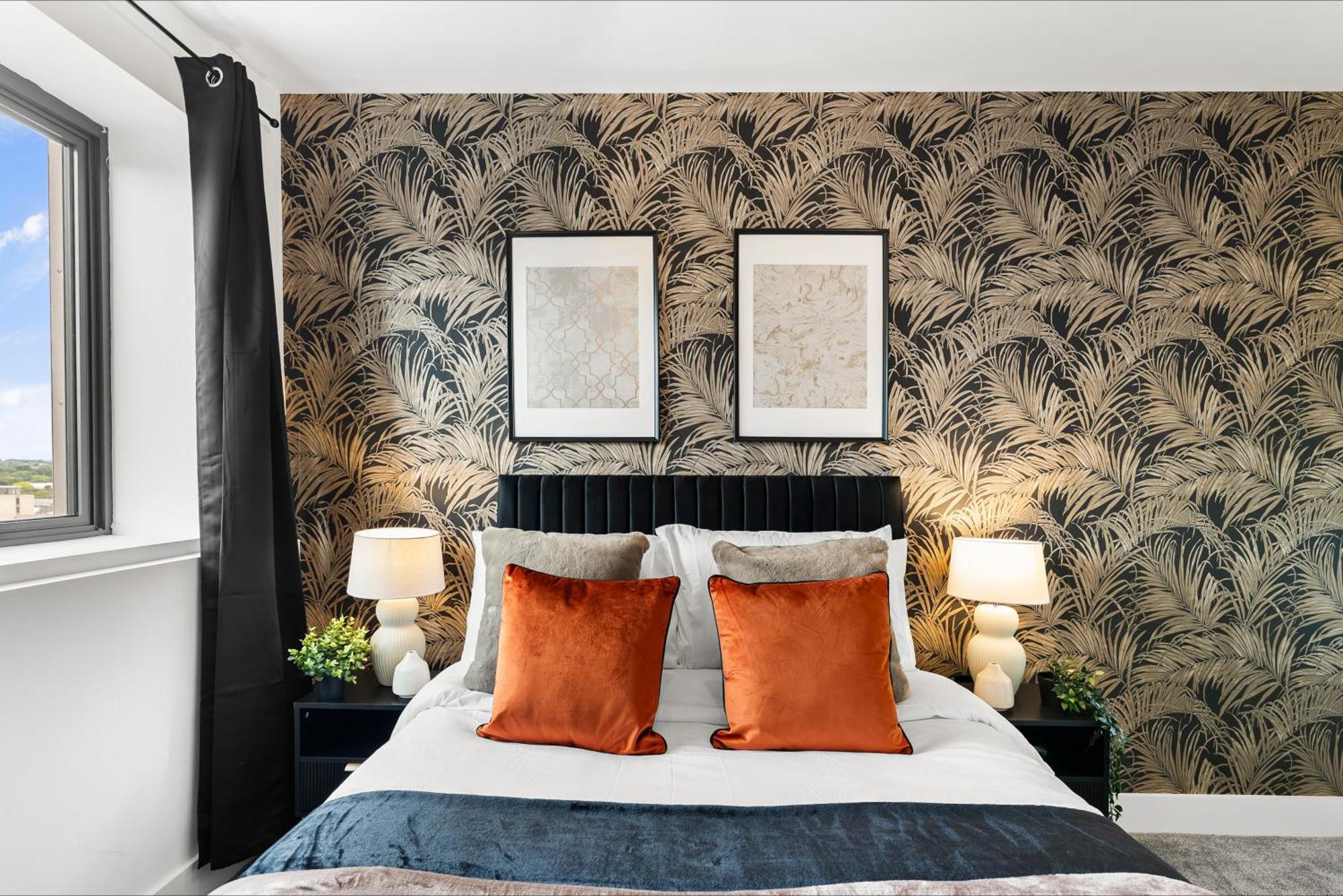 Stylish Two-Bedroom Flat In NWI Eksteriør bilde
